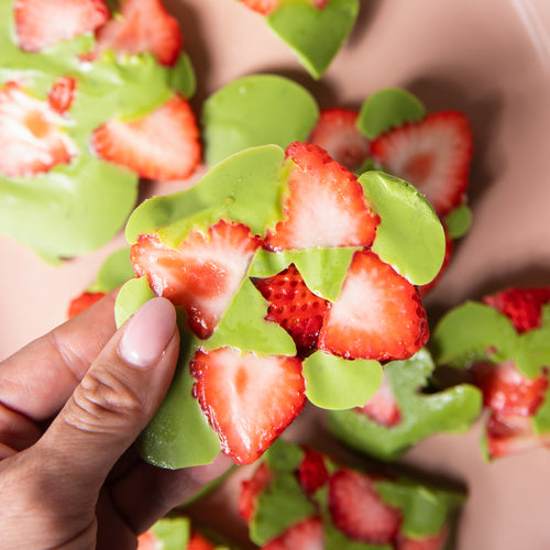 Omakase Berry Matcha Bark