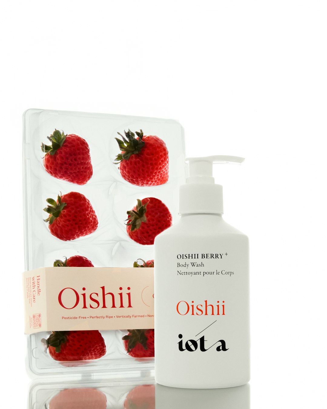 Oishii + Iota: Oishii Berry Body Wash+