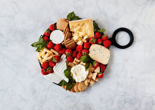 The Oishii + Murray's Strawberry Pairing Board