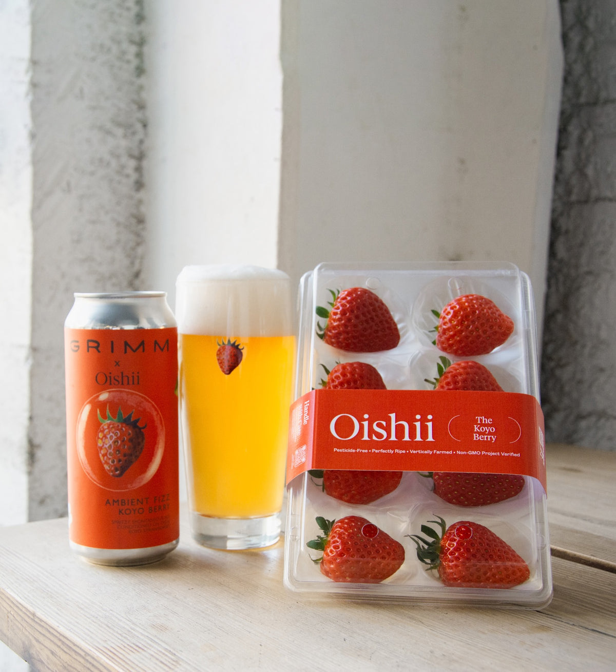 Oishii + Grimm Ambient Fizz: Koyo Berry