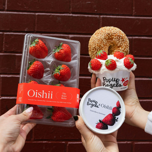 Oishii + Popup Bagels: Oishii Berry Schmear