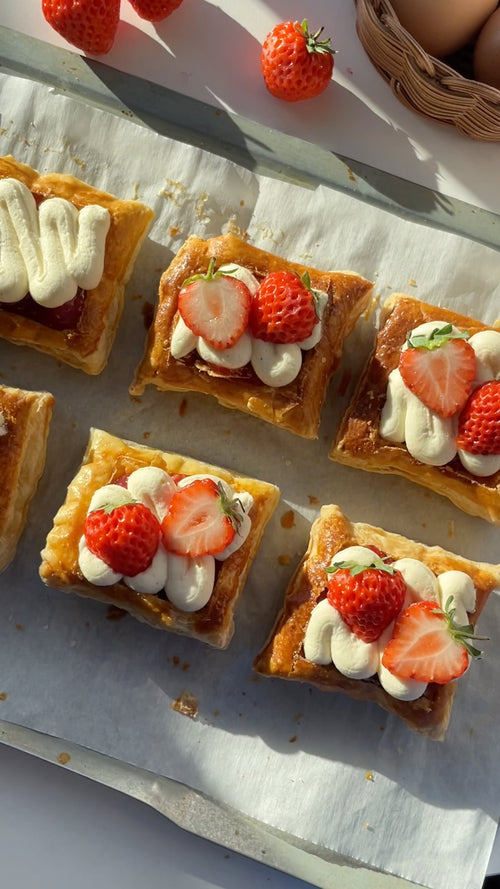 Omakase Berry Puff Pastry