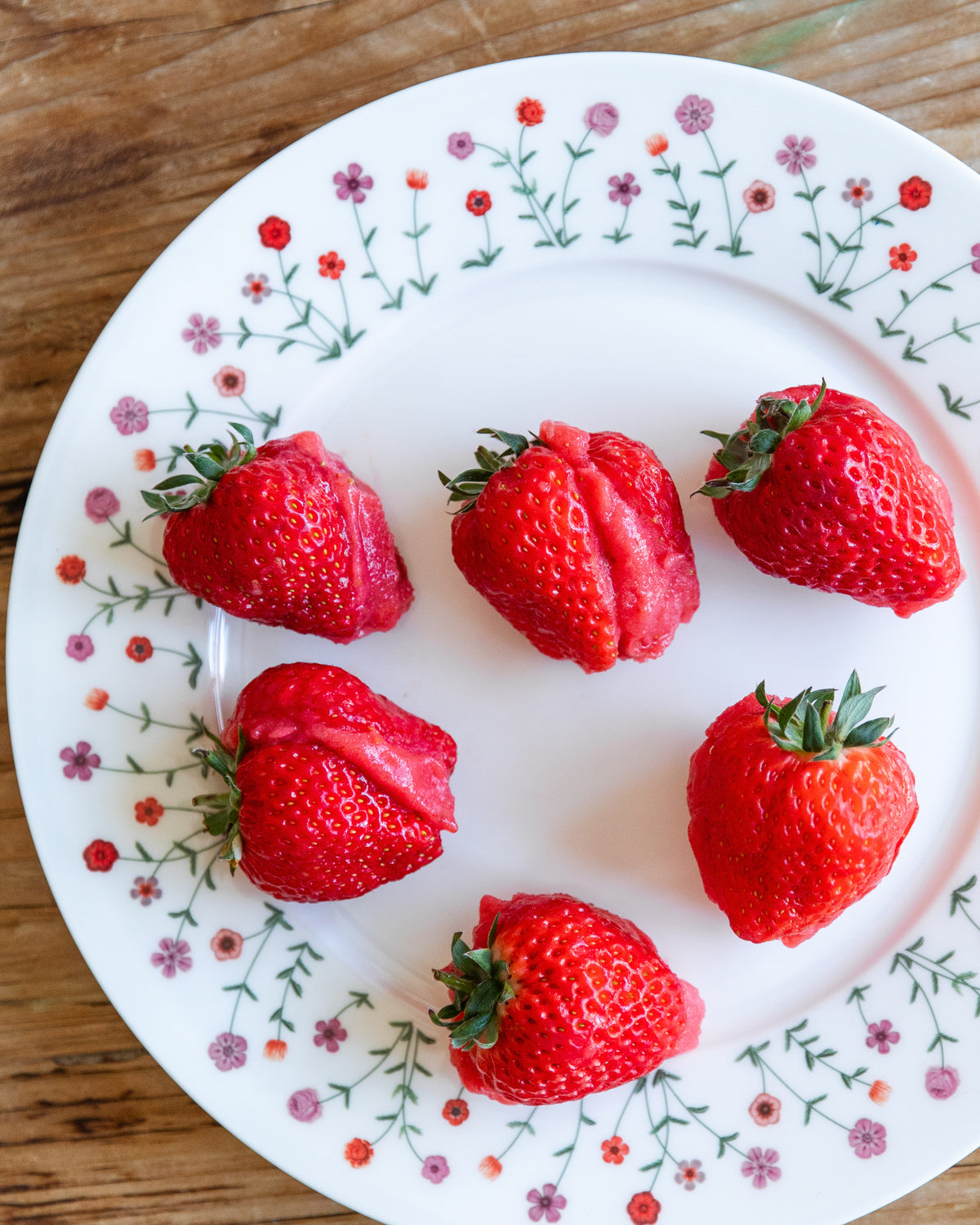 Sorbet Stuffed Koyo Berries